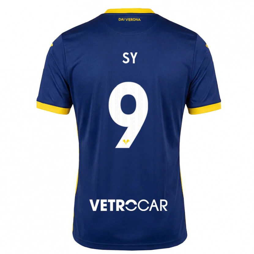 Danxen Børn Samba Sy #9 Kongelig Blå Gul Hvid Hjemmebane Spillertrøjer 2026/27 Trøje T-Shirt