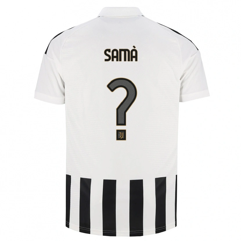 Danxen Børn Alberto Samà #0 Sort Hvid Brun Hjemmebane Spillertrøjer 2026/27 Trøje T-Shirt