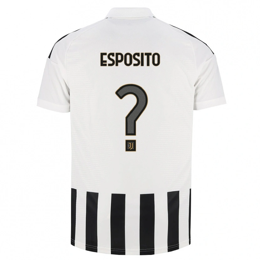 Danxen Børn Alessandro Esposito #0 Sort Hvid Brun Hjemmebane Spillertrøjer 2026/27 Trøje T-Shirt