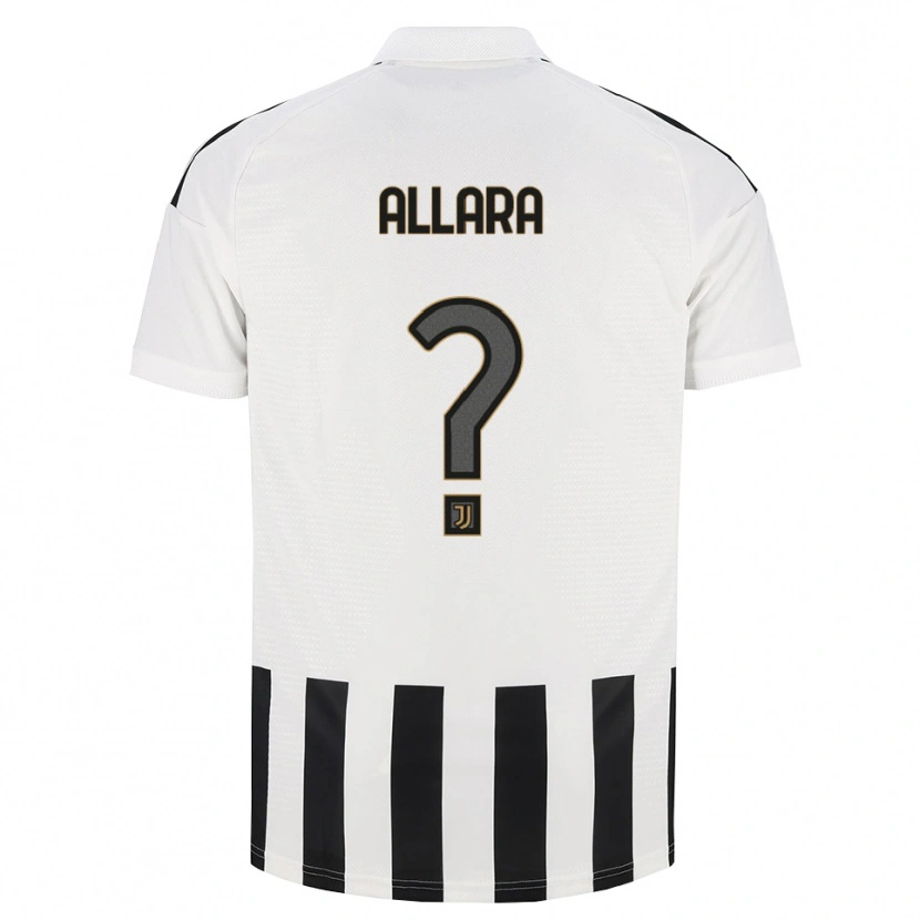 Danxen Børn Lorenzo Allara #0 Sort Hvid Brun Hjemmebane Spillertrøjer 2026/27 Trøje T-Shirt