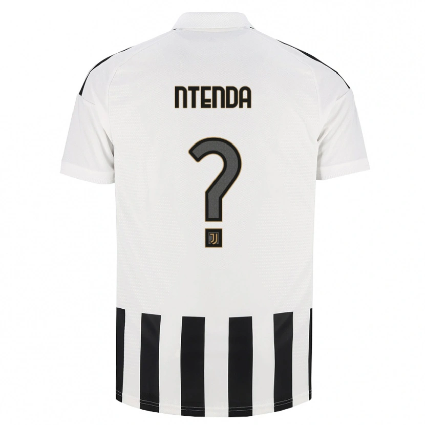 Danxen Børn Jean-Claude Ntenda #0 Sort Hvid Brun Hjemmebane Spillertrøjer 2026/27 Trøje T-Shirt