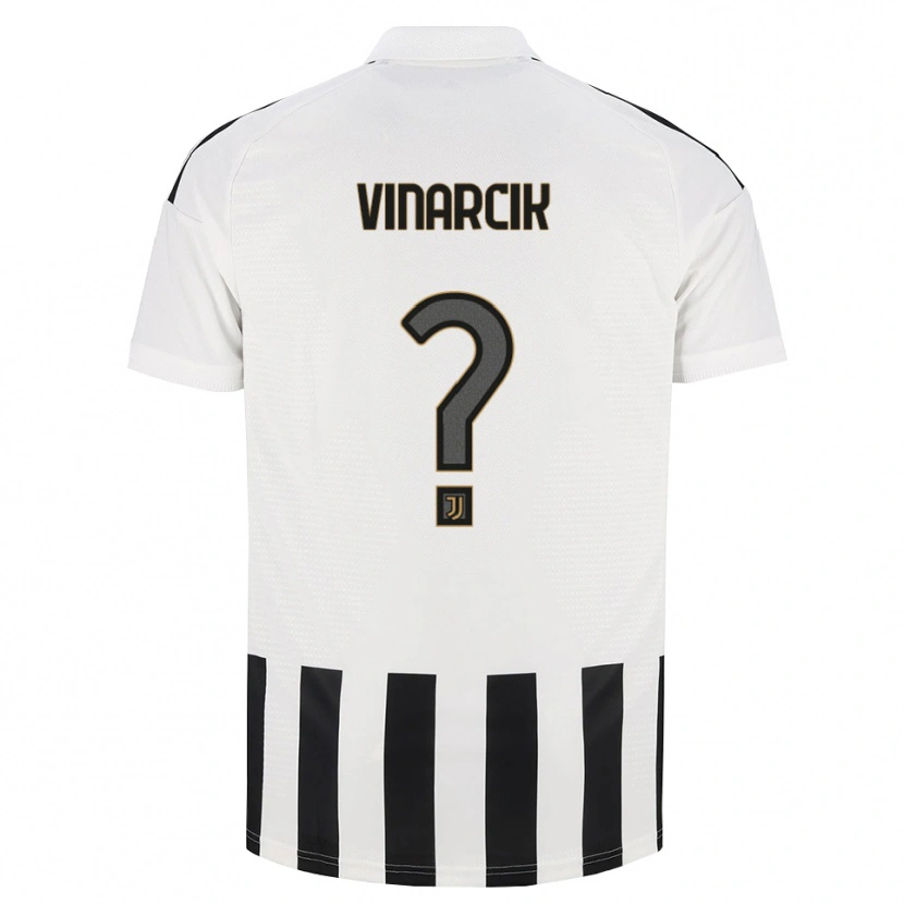 Danxen Børn Jakub Vinarcik #0 Sort Hvid Brun Hjemmebane Spillertrøjer 2026/27 Trøje T-Shirt