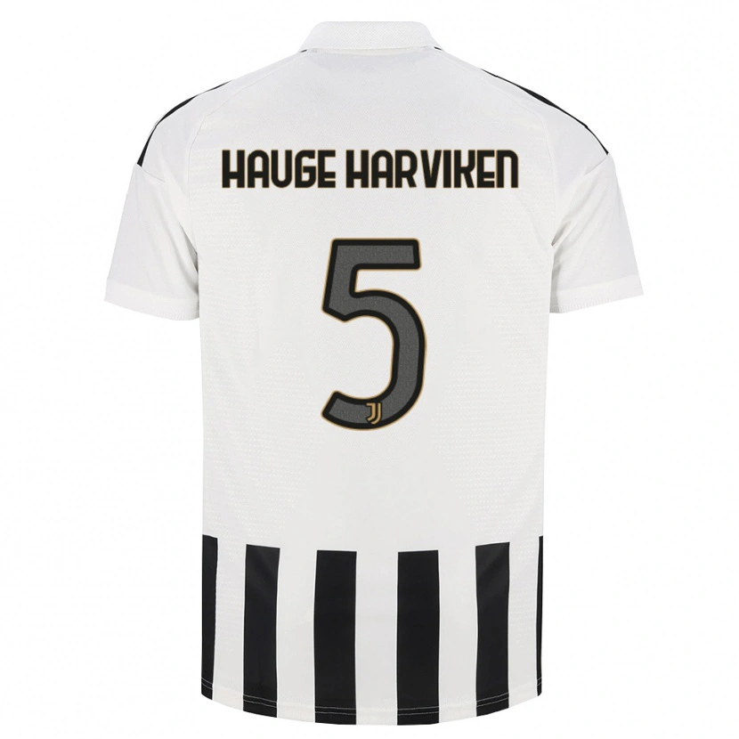 Danxen Børn Mathilde Hauge Harviken #5 Sort Hvid Brun Hjemmebane Spillertrøjer 2026/27 Trøje T-Shirt
