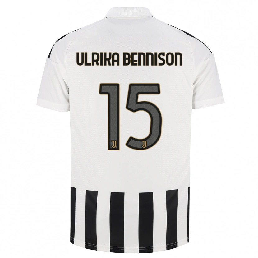 Danxen Børn Hanna Ulrika Bennison #15 Sort Hvid Brun Hjemmebane Spillertrøjer 2026/27 Trøje T-Shirt