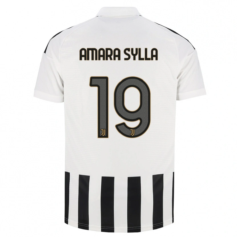 Danxen Børn Idris Amara Sylla #19 Sort Hvid Brun Hjemmebane Spillertrøjer 2026/27 Trøje T-Shirt