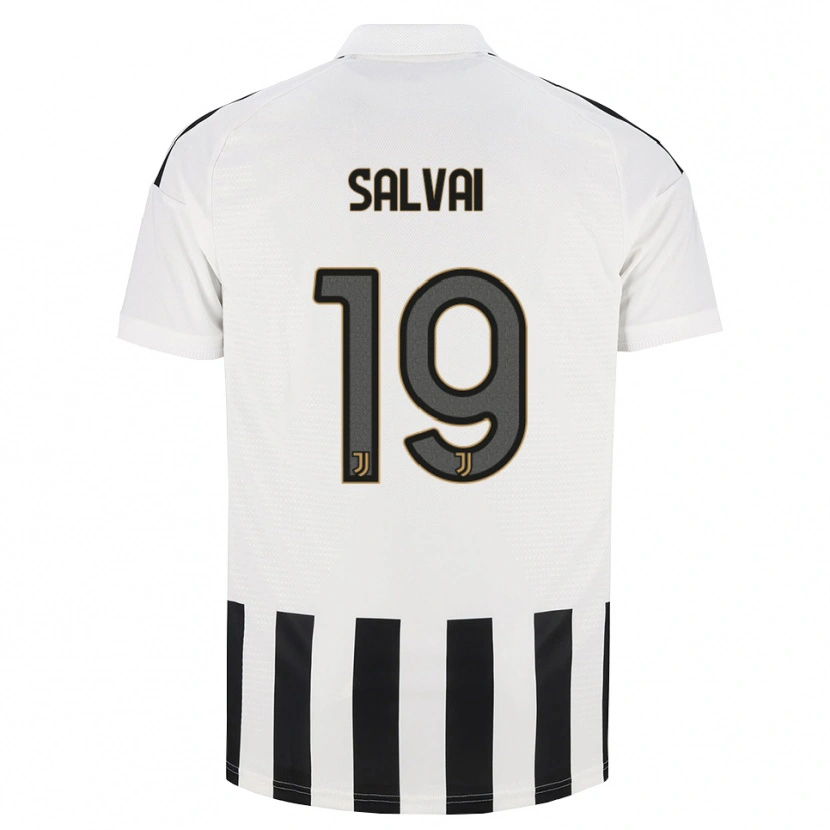 Danxen Børn Pietro Salvai #19 Sort Hvid Brun Hjemmebane Spillertrøjer 2026/27 Trøje T-Shirt