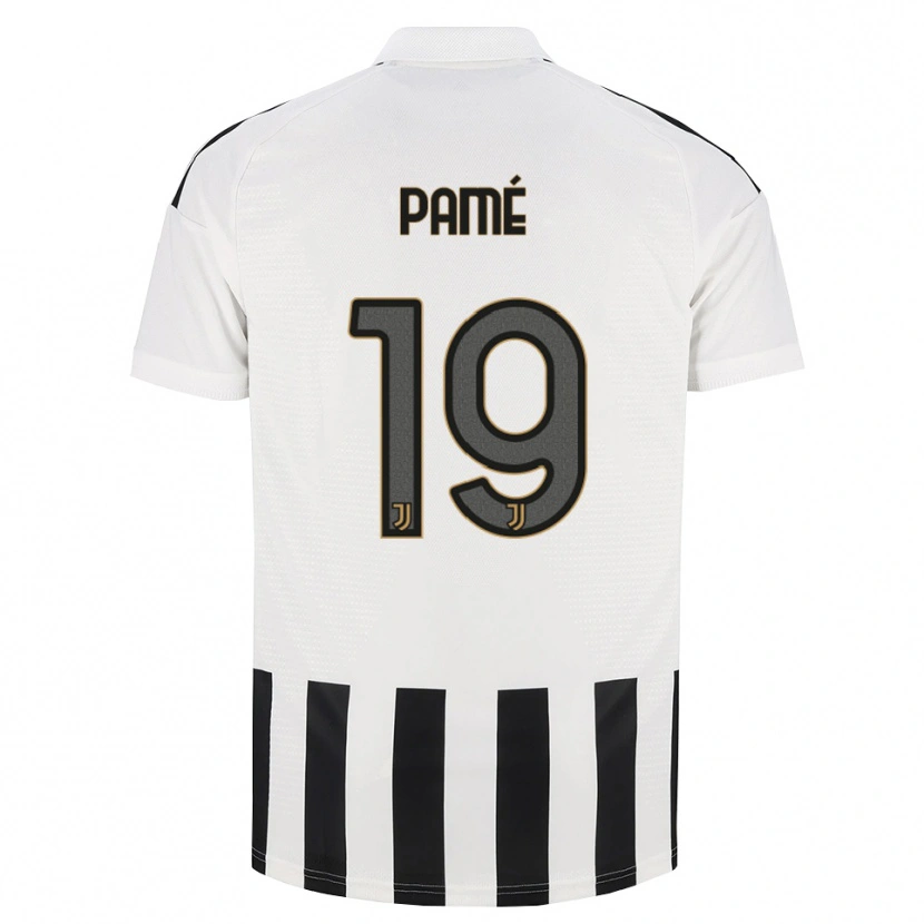 Danxen Børn Mamadou Pamé #19 Sort Hvid Brun Hjemmebane Spillertrøjer 2026/27 Trøje T-Shirt