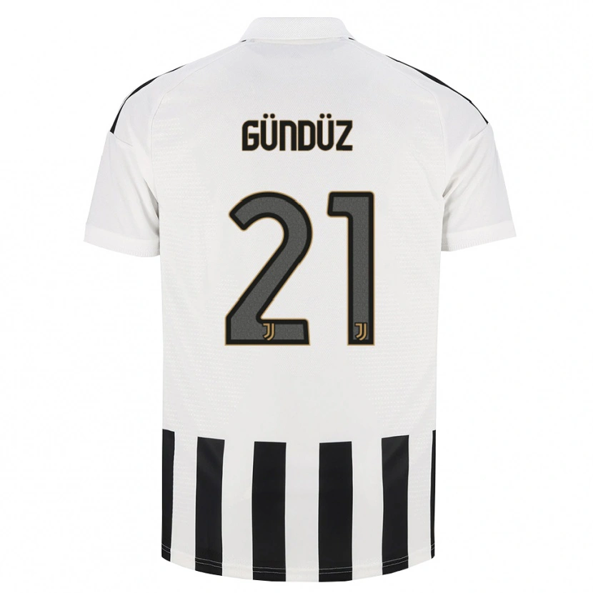 Danxen Børn Teoman Gündüz #21 Sort Hvid Brun Hjemmebane Spillertrøjer 2026/27 Trøje T-Shirt