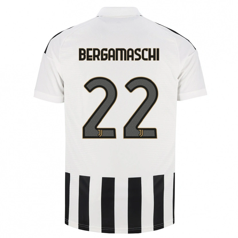 Danxen Børn Valentina Bergamaschi #22 Sort Hvid Brun Hjemmebane Spillertrøjer 2026/27 Trøje T-Shirt