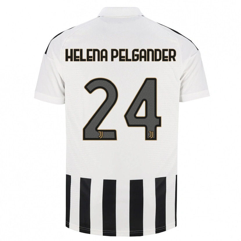 Danxen Børn Elsa Helena Pelgander #24 Sort Hvid Brun Hjemmebane Spillertrøjer 2026/27 Trøje T-Shirt