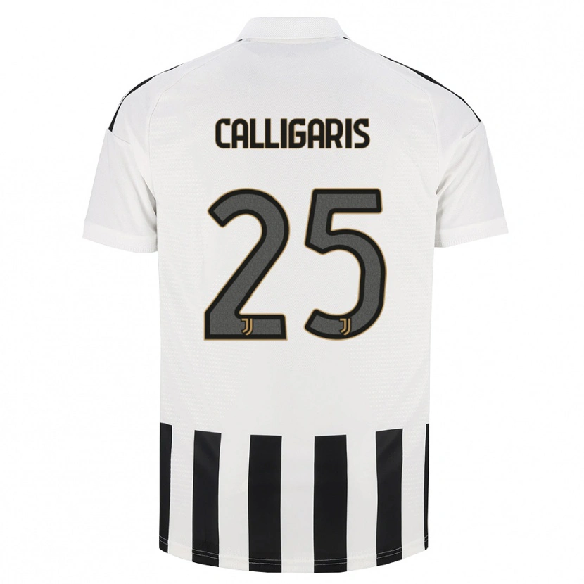 Danxen Børn Viola Calligaris #25 Sort Hvid Brun Hjemmebane Spillertrøjer 2026/27 Trøje T-Shirt