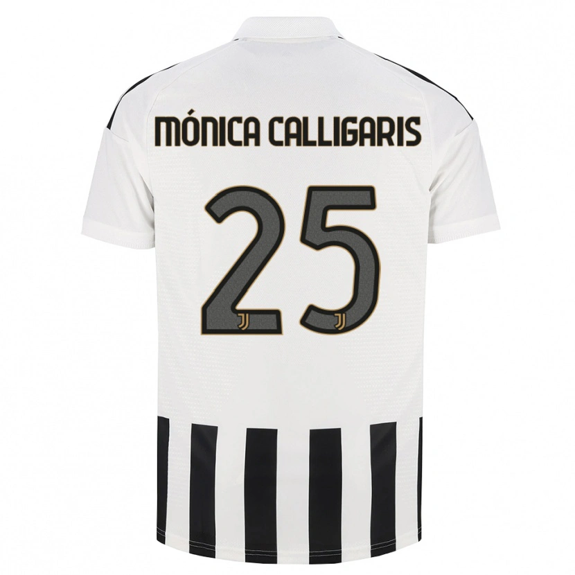 Danxen Børn Viola Mónica Calligaris #25 Sort Hvid Brun Hjemmebane Spillertrøjer 2026/27 Trøje T-Shirt