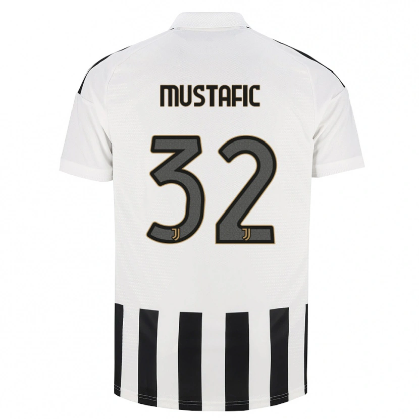Danxen Børn Emma Mustafic #32 Sort Hvid Brun Hjemmebane Spillertrøjer 2026/27 Trøje T-Shirt