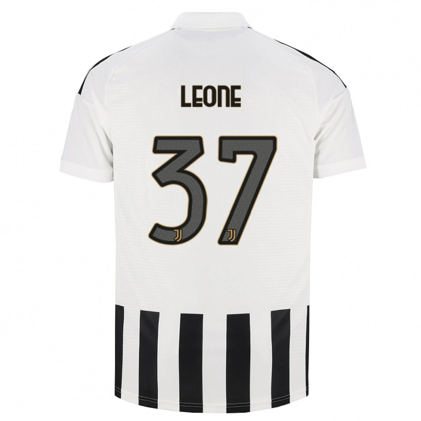 Danxen Børn Francesco Leone #37 Sort Hvid Brun Hjemmebane Spillertrøjer 2026/27 Trøje T-Shirt