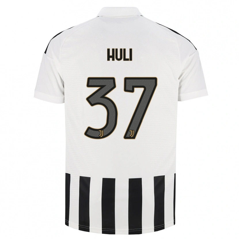 Danxen Børn Raffaele Huli #37 Sort Hvid Brun Hjemmebane Spillertrøjer 2026/27 Trøje T-Shirt