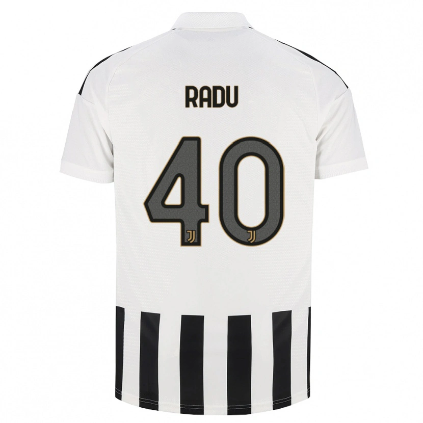 Danxen Børn Riccardo Radu #40 Sort Hvid Brun Hjemmebane Spillertrøjer 2026/27 Trøje T-Shirt