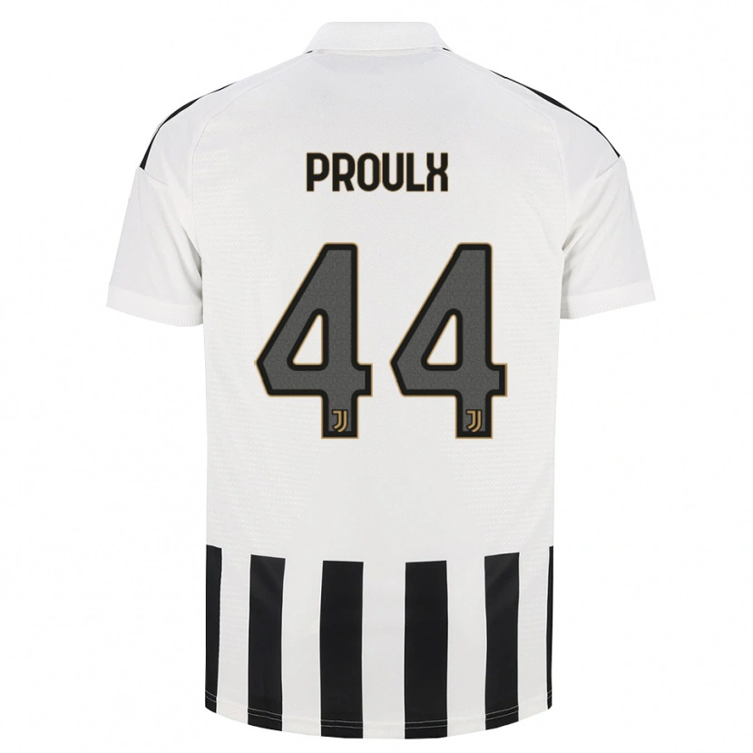 Danxen Børn Lysianne Proulx #44 Sort Hvid Brun Hjemmebane Spillertrøjer 2026/27 Trøje T-Shirt