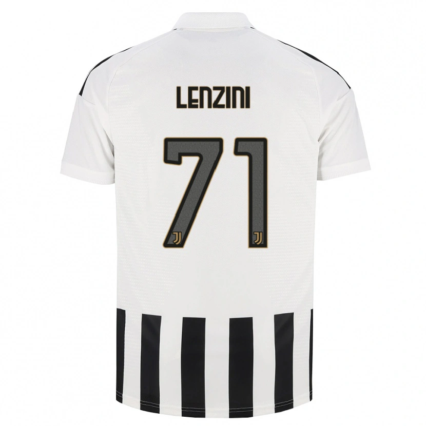 Danxen Børn Martina Lenzini #71 Sort Hvid Brun Hjemmebane Spillertrøjer 2026/27 Trøje T-Shirt
