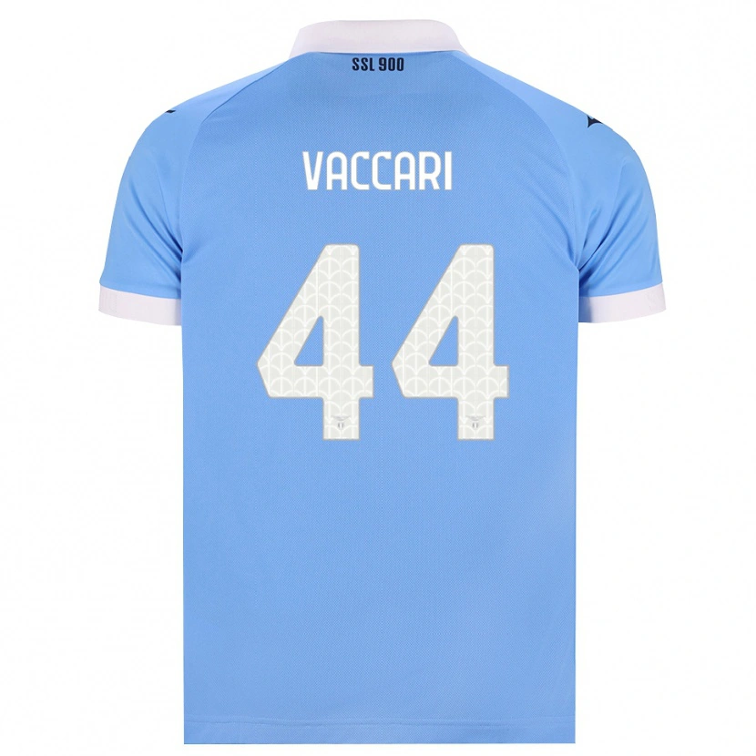 Danxen Børn Flavia Vaccari #44 Himmelblå Sort Hvid Hjemmebane Spillertrøjer 2026/27 Trøje T-Shirt