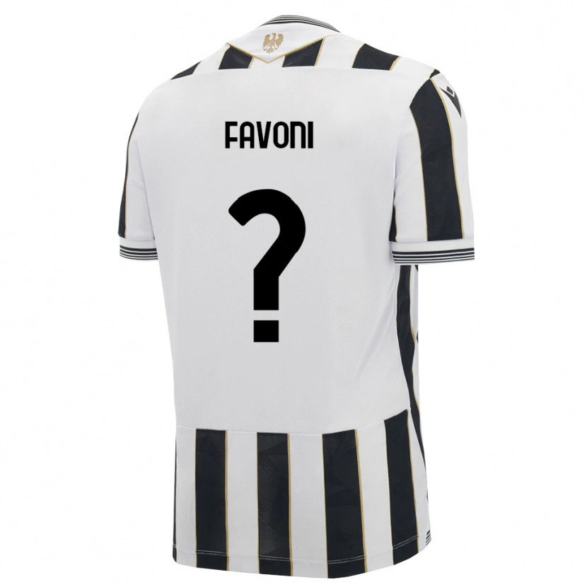 Danxen Børn Patrick Favoni #0 Sort Hvid Pink Hjemmebane Spillertrøjer 2026/27 Trøje T-Shirt