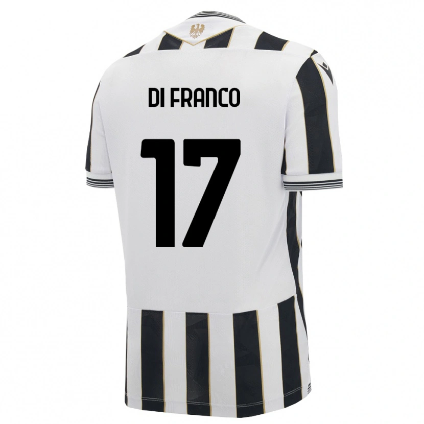 Danxen Børn Giovanni Di Franco #17 Sort Hvid Pink Hjemmebane Spillertrøjer 2026/27 Trøje T-Shirt