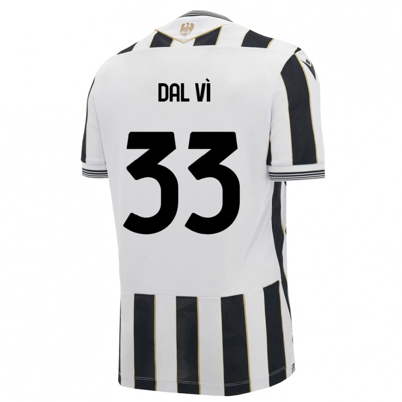 Danxen Børn Matteo Dal Vì #33 Sort Hvid Pink Hjemmebane Spillertrøjer 2026/27 Trøje T-Shirt