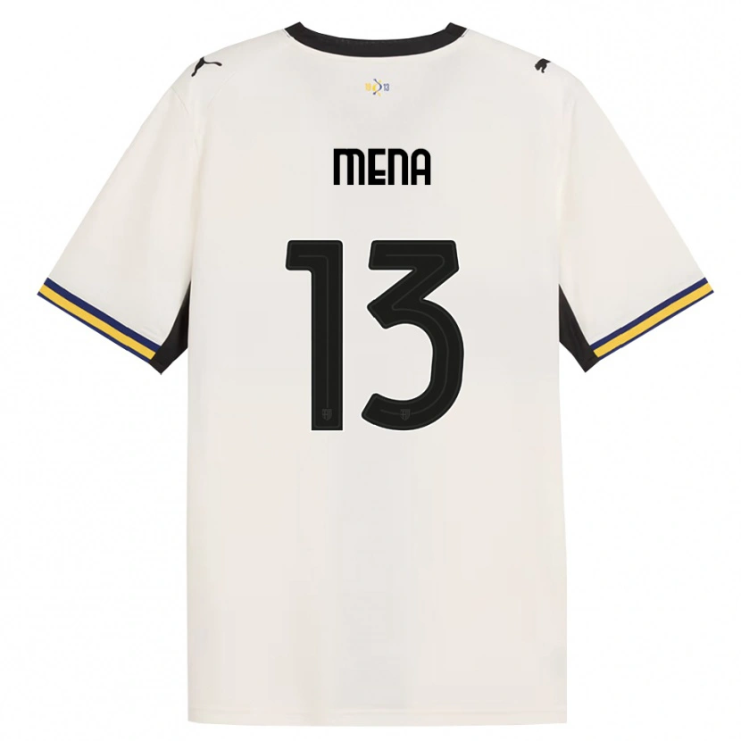 Danxen Børn Marlon Mena #13 Off-White Sort Gul Hjemmebane Spillertrøjer 2026/27 Trøje T-Shirt