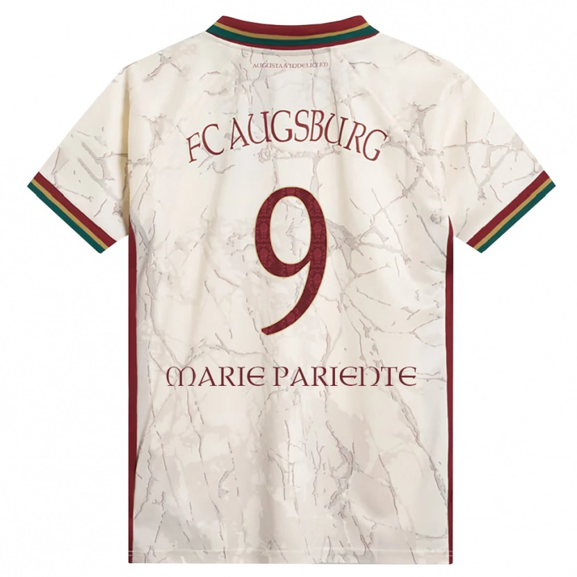 Danxen Børn Sophia Marie Pariente #9 Grøn Ris Hvid Bordeaux Hjemmebane Spillertrøjer 2026/27 Trøje T-Shirt