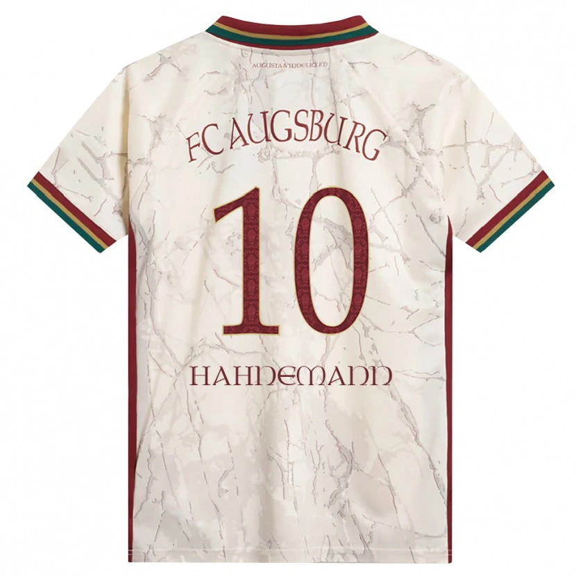 Danxen Børn Jamy Hahnemann #10 Grøn Ris Hvid Bordeaux Hjemmebane Spillertrøjer 2026/27 Trøje T-Shirt