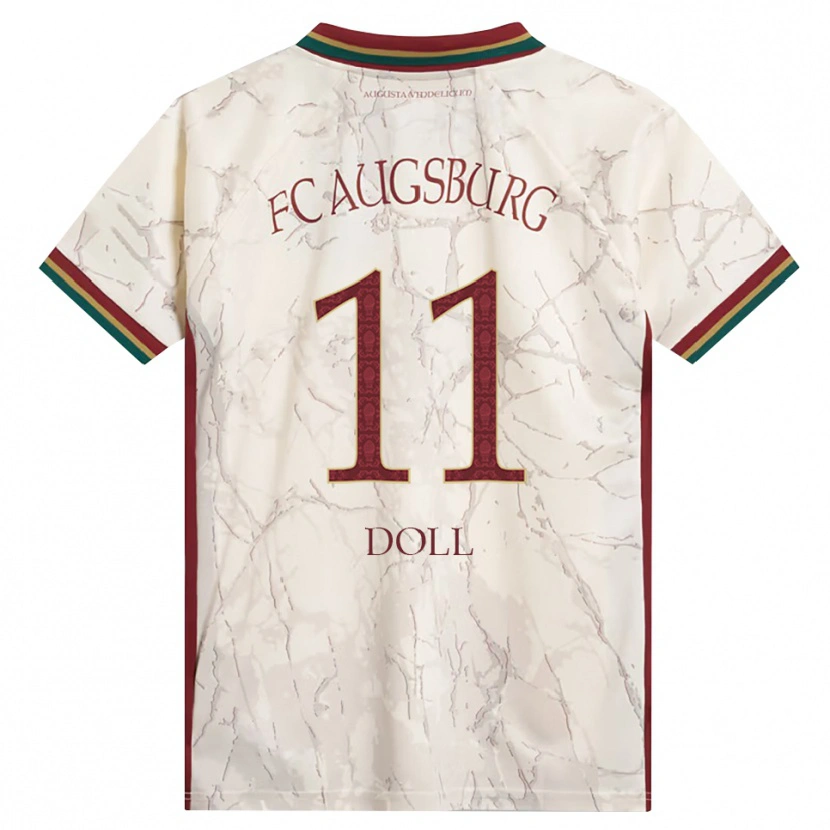Danxen Børn Lena Doll #11 Grøn Ris Hvid Bordeaux Hjemmebane Spillertrøjer 2026/27 Trøje T-Shirt