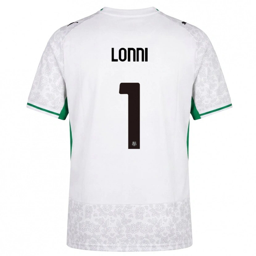 Danxen Børn Lia Lonni #1 Hvid Sort Grøn Udebane Spillertrøjer 2026/27 Trøje T-Shirt