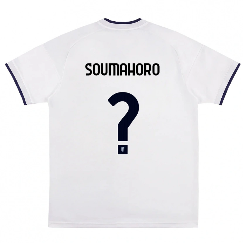 Danxen Børn Vafi Soumahoro #0 Hvid Rød Kongelig Blå Udebane Spillertrøjer 2026/27 Trøje T-Shirt