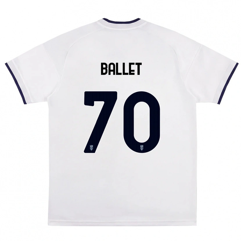Danxen Børn Samuel Ballet #70 Hvid Rød Kongelig Blå Udebane Spillertrøjer 2026/27 Trøje T-Shirt