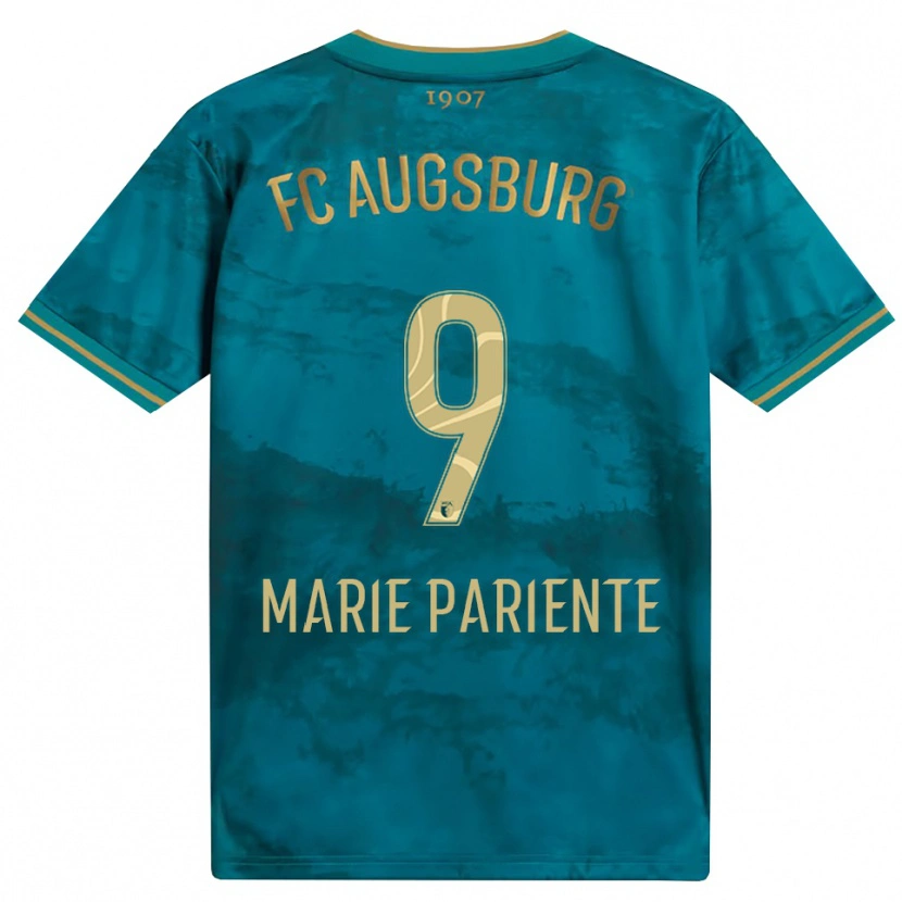 Danxen Børn Sophia Marie Pariente #9 Grøn Brun Udebane Spillertrøjer 2026/27 Trøje T-Shirt