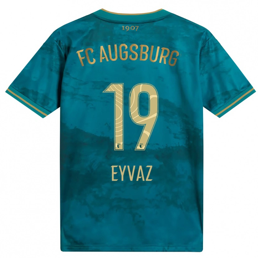 Danxen Børn Defne Eyvaz #19 Grøn Brun Udebane Spillertrøjer 2026/27 Trøje T-Shirt