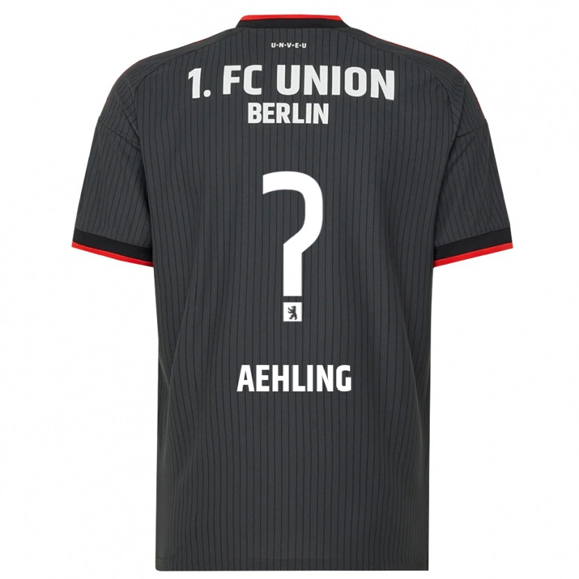 Danxen Børn Anna Aehling #0 Sort Hvid Rød Udebane Spillertrøjer 2026/27 Trøje T-Shirt
