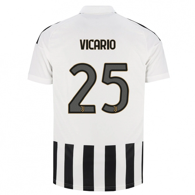 Danxen Mænd Guglielmo Vicario #25 Sort Hvid Brun Hjemmebane Spillertrøjer 2026/27 Trøje T-Shirt