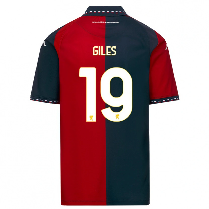 Danxen Mænd Heidi Giles #19 Rød Sort Hvid Hjemmebane Spillertrøjer 2026/27 Trøje T-Shirt