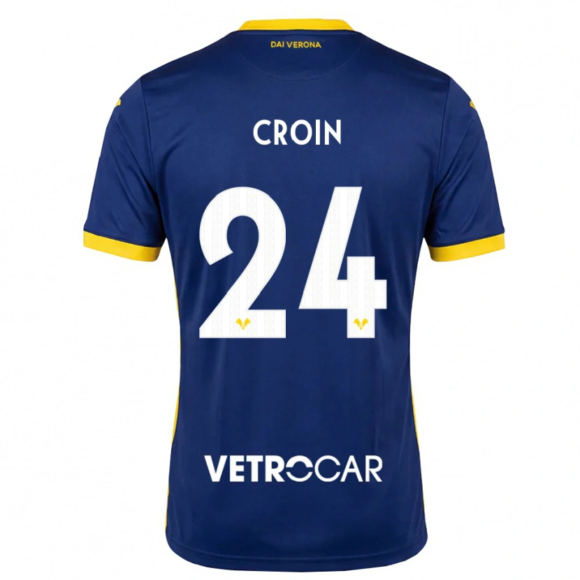 Danxen Mænd Nicole Croin #24 Kongelig Blå Gul Hvid Hjemmebane Spillertrøjer 2026/27 Trøje T-Shirt