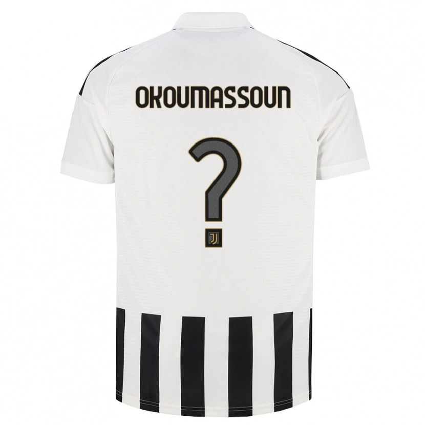 Danxen Mænd Ismaele Okoumassoun #0 Sort Hvid Brun Hjemmebane Spillertrøjer 2026/27 Trøje T-Shirt
