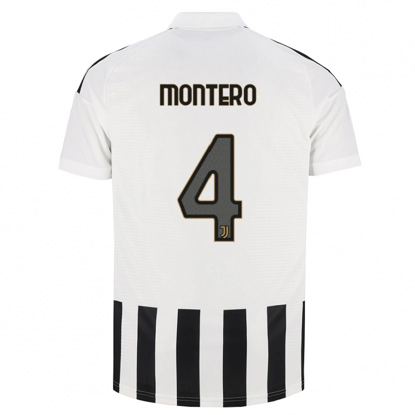 Danxen Mænd Alfonso Montero #4 Sort Hvid Brun Hjemmebane Spillertrøjer 2026/27 Trøje T-Shirt