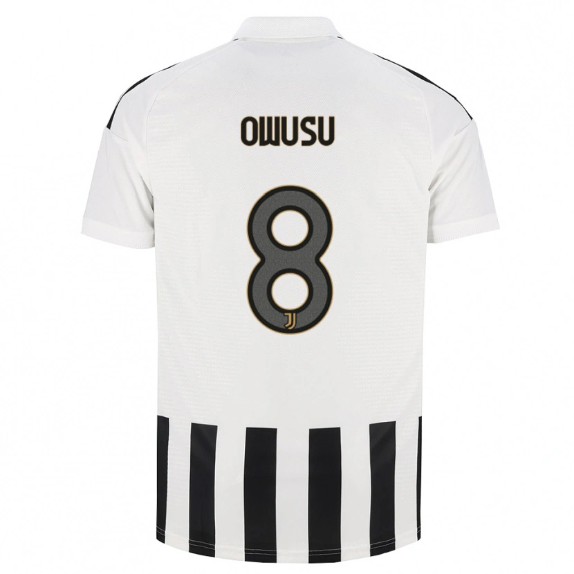 Danxen Mænd Augusto Owusu #8 Sort Hvid Brun Hjemmebane Spillertrøjer 2026/27 Trøje T-Shirt