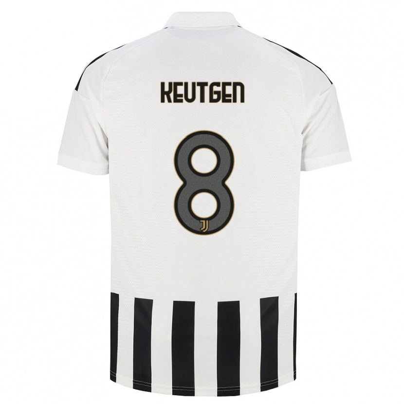 Danxen Mænd Enzo Keutgen #8 Sort Hvid Brun Hjemmebane Spillertrøjer 2026/27 Trøje T-Shirt