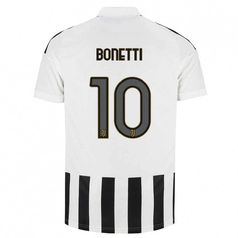 Danxen Mænd Andrea Bonetti #10 Sort Hvid Brun Hjemmebane Spillertrøjer 2026/27 Trøje T-Shirt