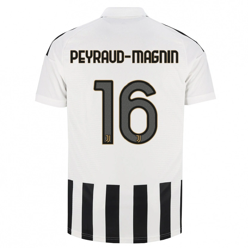 Danxen Mænd Pauline Peyraud-Magnin #16 Sort Hvid Brun Hjemmebane Spillertrøjer 2026/27 Trøje T-Shirt