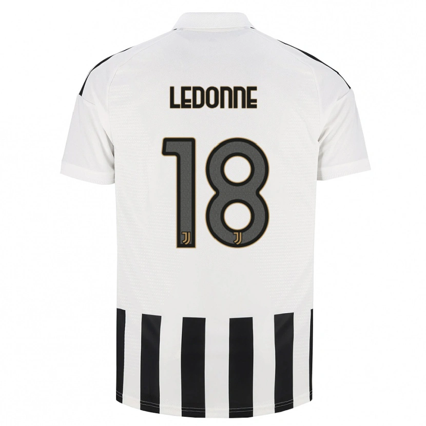 Danxen Mænd Nicolò Ledonne #18 Sort Hvid Brun Hjemmebane Spillertrøjer 2026/27 Trøje T-Shirt
