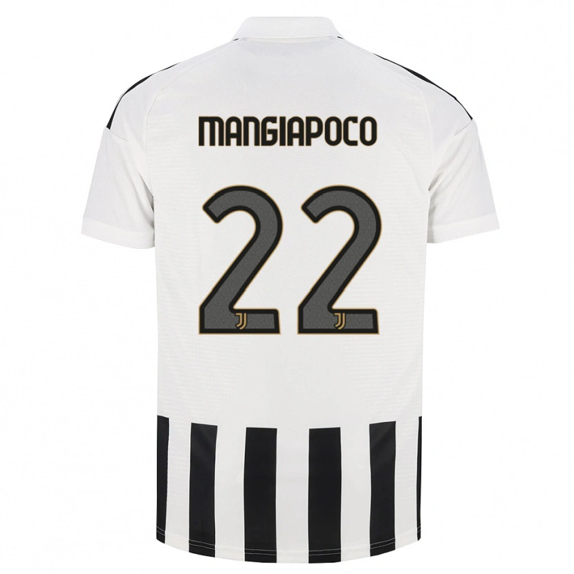 Danxen Mænd Stefano Mangiapoco #22 Sort Hvid Brun Hjemmebane Spillertrøjer 2026/27 Trøje T-Shirt