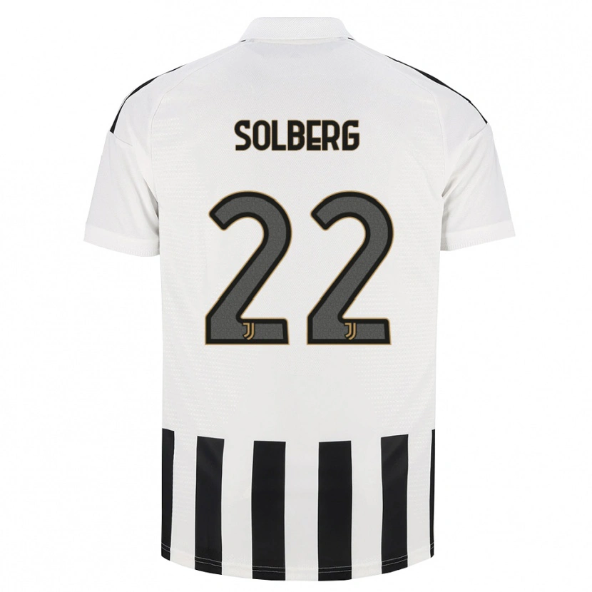 Danxen Mænd Elias Solberg #22 Sort Hvid Brun Hjemmebane Spillertrøjer 2026/27 Trøje T-Shirt