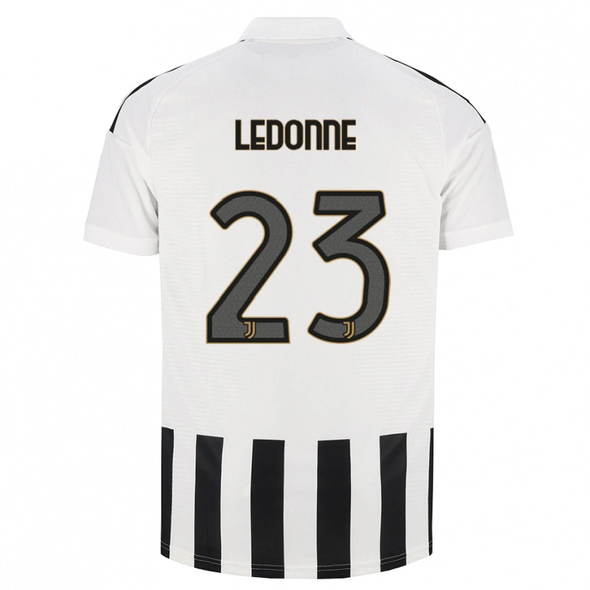 Danxen Mænd Nicolo Ledonne #23 Sort Hvid Brun Hjemmebane Spillertrøjer 2026/27 Trøje T-Shirt