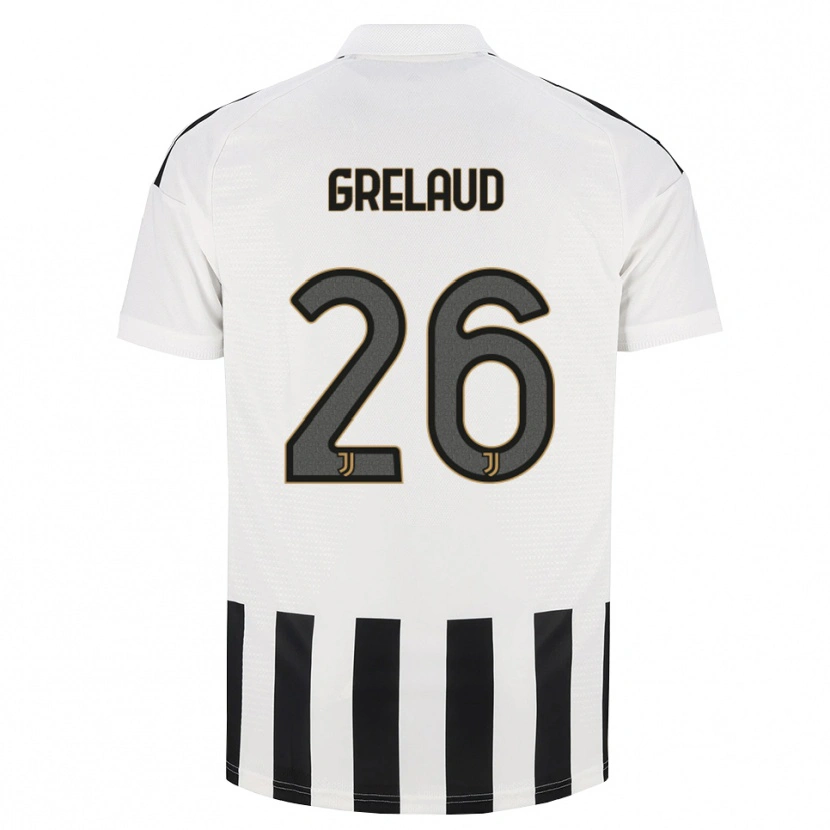 Danxen Mænd Josue Grelaud #26 Sort Hvid Brun Hjemmebane Spillertrøjer 2026/27 Trøje T-Shirt
